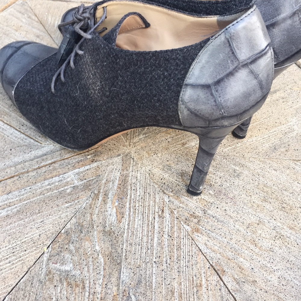 KATE SPADE BOOTIES. GREY - Picture 3 of 3